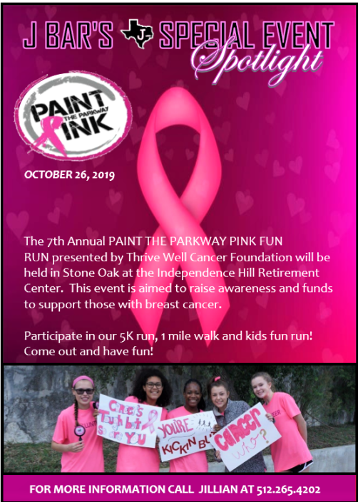 PAINT THE PINK | J Bar Contractor's Services