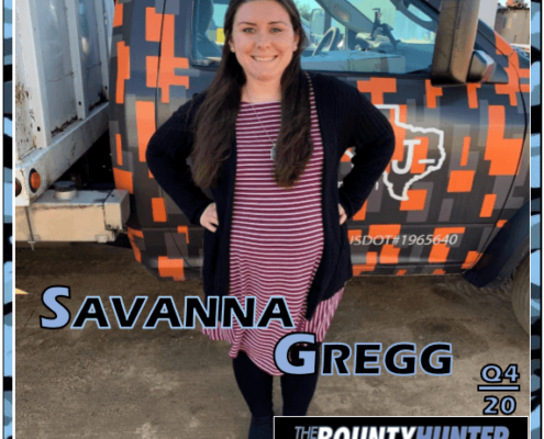 Savanna Gregg - The Bounty Hunter